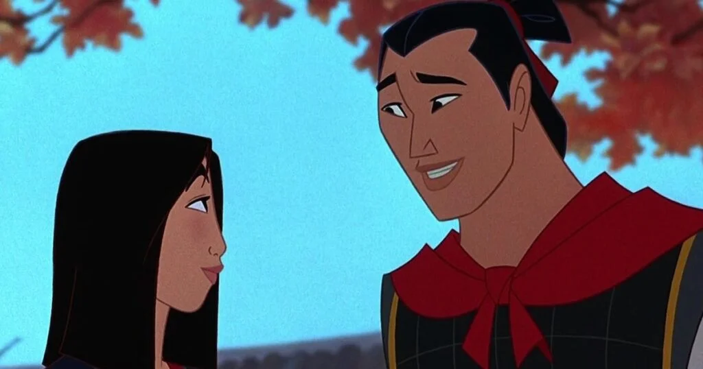 Do Mulan And Shang Kiss Animated Vs Live-Action