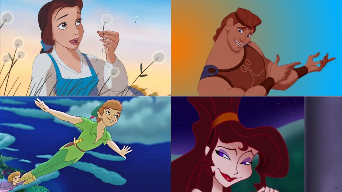 Disney Characters with Brown Hair