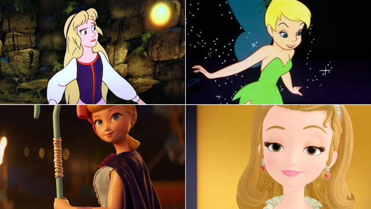 Disney Characters with Gold Hair