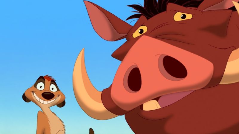 Timon and Pumbaa - The Lion King