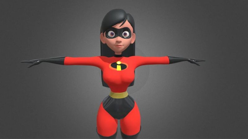 Violet Parr - The Invisible Teenager