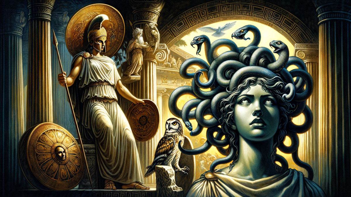 The Curse of Medusa and Athena's Role in It