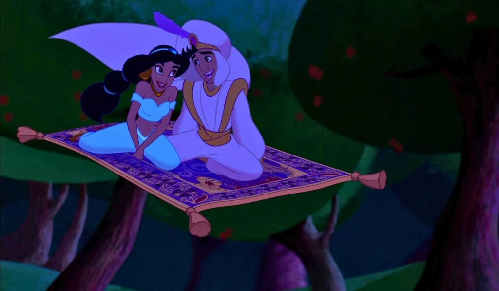 Aladdin on Carpet