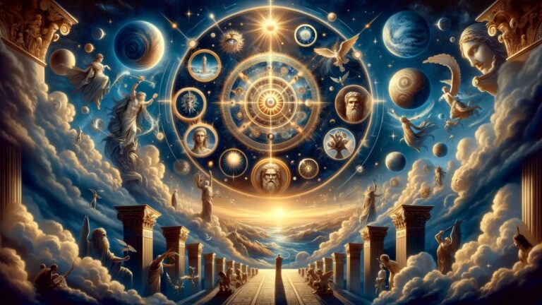 Ouranos Family Tree: The Sky’s Limitless Expanse and Celestial Children