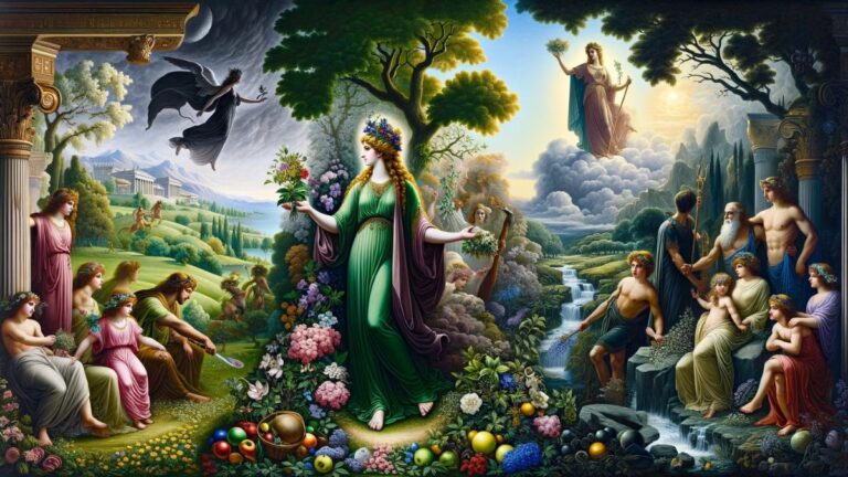 Persephone Family Tree: From Spring Blossom to Queen of the Dead