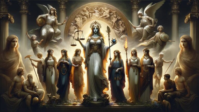 Themis Family Tree: Order, Justice, and Prophetic Descendants