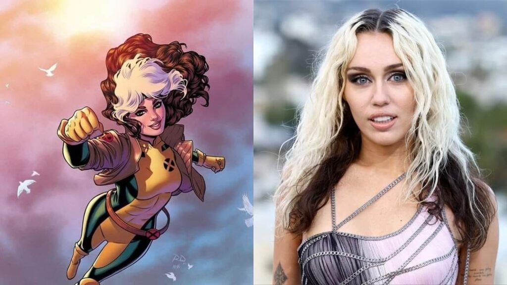 Miley Cyrus as Rogue